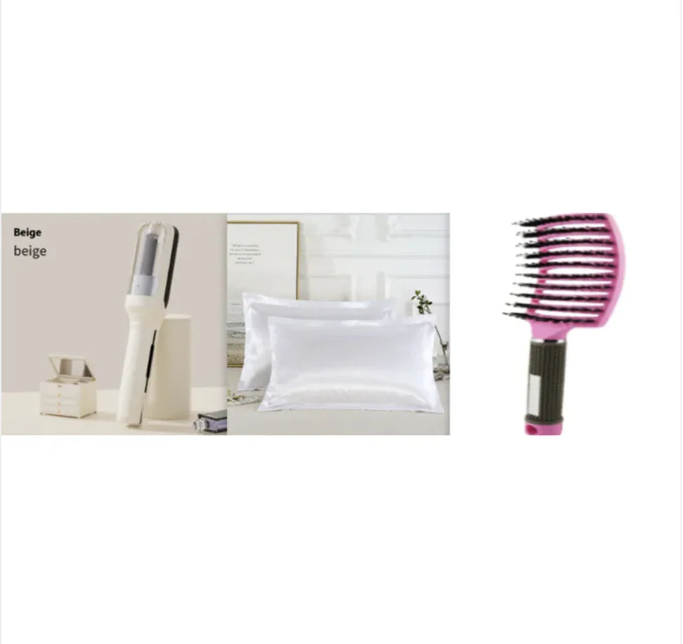 Rechargeable 2-in-1 Hair Trimmer & Marcel Waver