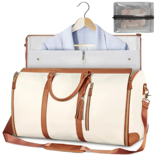PU Leather Travel Backpack
