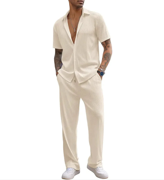 Short-Sleeve Loose Casual Set